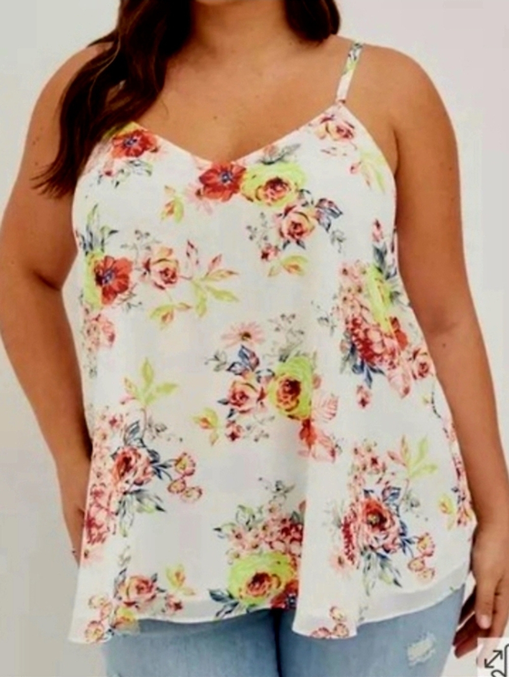 Torrid Sophie Double Layerered Swing Cami